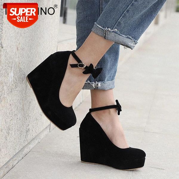 tino kino women's bowtie ankle buckle strap wedge autumn pumps female plus size platform shoes ladies party wedding footwear #nl8z
tino kino women's bowtie ankle buckle strap wedge autumn pumps female plus size platform shoes ladies party wedding footwear #nl8z