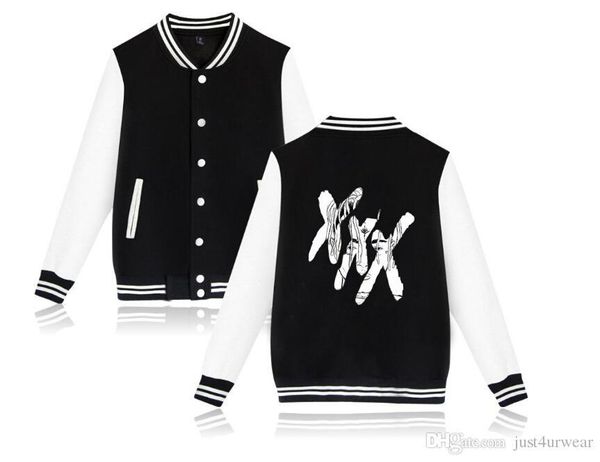 mens baseball jackets coats letter printed single breasted fashion outwear male panelled slim sweaters jackets, Black;brown
mens baseball jackets coats letter printed single breasted fashion outwear male panelled slim sweaters jackets, Black;brown