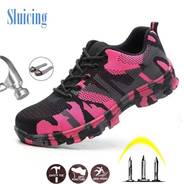 safety shoes steel toe work shoes men women breathable indestructible anti-smashing work safety boot men, Black
safety shoes steel toe work shoes men women breathable indestructible anti-smashing work safety boot men, Black