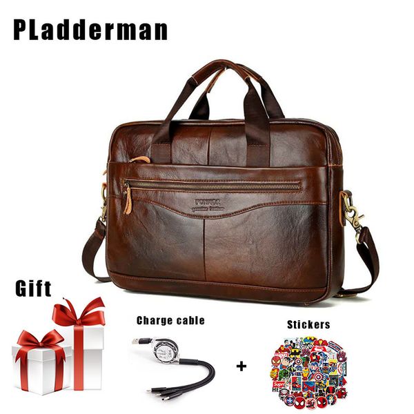 pladderman men's briefcase leather handbag business messenger lapbag
pladderman men's briefcase leather handbag business messenger lapbag