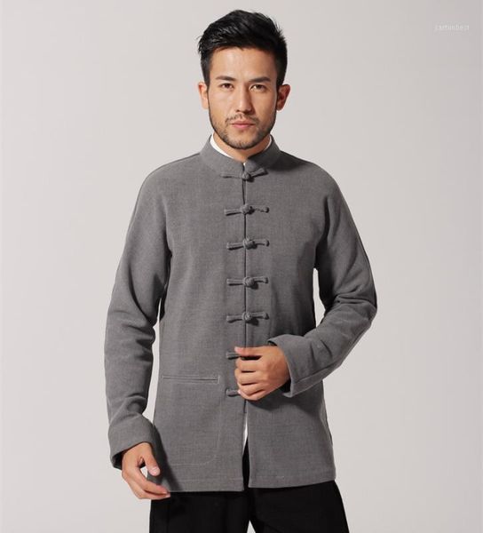men's jackets gray chinese men cotton jacket spring autumn coat national tang suit hombre chaqueta m xl xxl xxxl mn351, Black;brown
men's jackets gray chinese men cotton jacket spring autumn coat national tang suit hombre chaqueta m xl xxl xxxl mn351, Black;brown