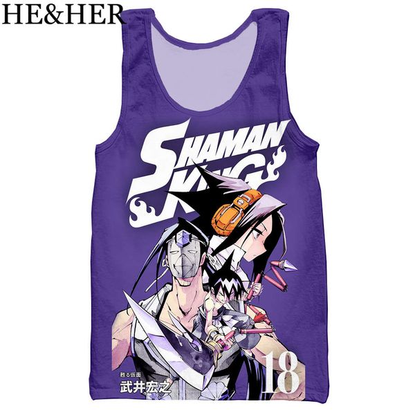 new popular anime shaman king summer tank work out tank halter tank 3d print shirts aesthetic anime oversized men clothing
new popular anime shaman king summer tank work out tank halter tank 3d print shirts aesthetic anime oversized men clothing