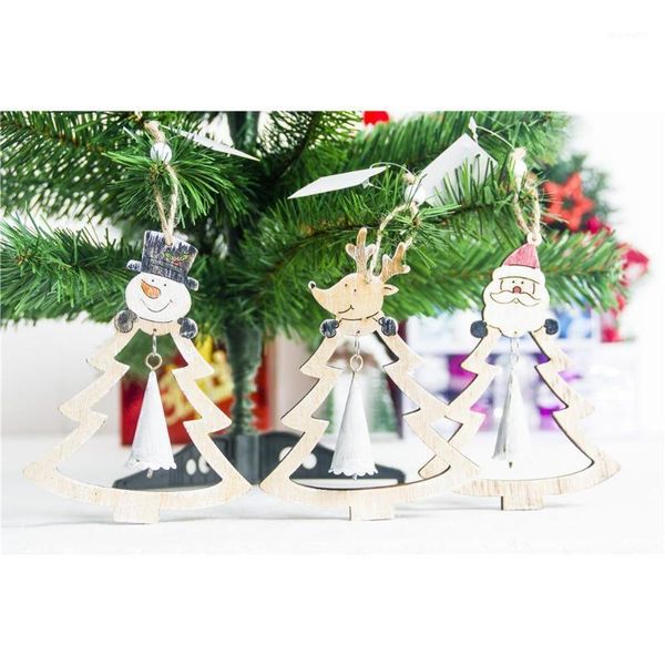christmas decorations creative bell wood tree pendant decoration ornament party supplies kids toys gift snowman elk1 
christmas decorations creative bell wood tree pendant decoration ornament party supplies kids toys gift snowman elk1