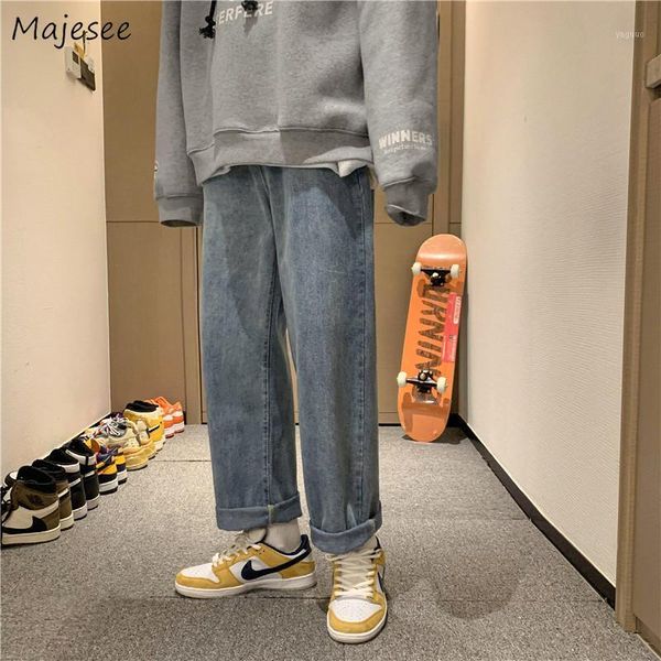 denim men jeans slim fit loose ankle-length straight male trousers retro spring autumn fashion korean style leisure harajuku ins1, Blue
denim men jeans slim fit loose ankle-length straight male trousers retro spring autumn fashion korean style leisure harajuku ins1, Blue