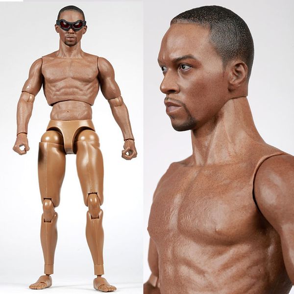 1/6th s006 male man boy black body model toy figure military chest muscular similar to ttm19 for 12" soldiers action figure head 1008
1/6th s006 male man boy black body model toy figure military chest muscular similar to ttm19 for 12" soldiers action figure head 1008