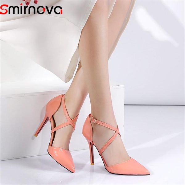smirnova 2021 women pumps big size 47 pointed toe buckle thin high heels shoes elegant party wedding shoes female, Black
smirnova 2021 women pumps big size 47 pointed toe buckle thin high heels shoes elegant party wedding shoes female, Black