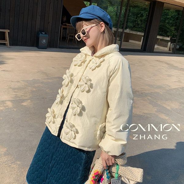feeling small sweet wind down jacket female autumn/winter 2021 new han edition frivolous short white duck down jacket, Black
feeling small sweet wind down jacket female autumn/winter 2021 new han edition frivolous short white duck down jacket, Black