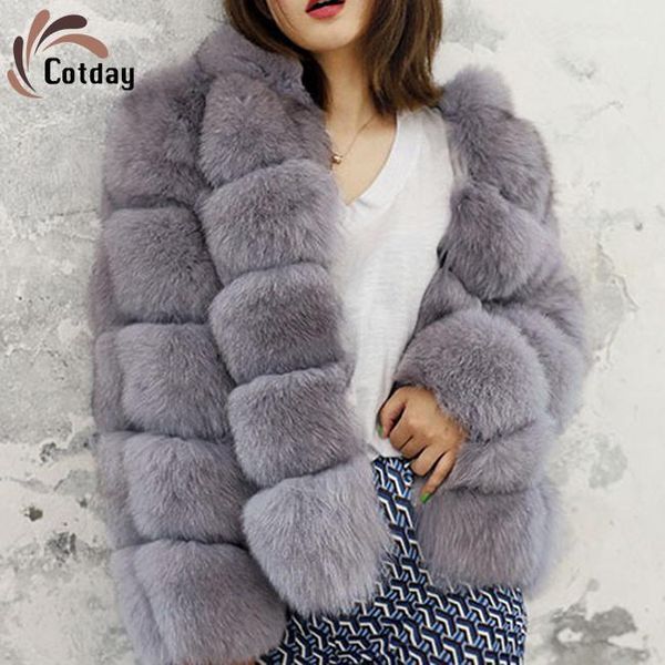 cotday 2020 new autumn winter korean imports short imitation fur double-faced fur dark gray women coat fashion coat1, Black
cotday 2020 new autumn winter korean imports short imitation fur double-faced fur dark gray women coat fashion coat1, Black