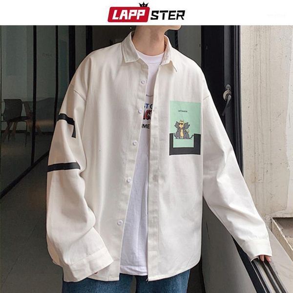 lappster men streetwear funny cat print shirt 2020 mens graphic harajuku white shirts long sleeve shirts oversized korean1, White;black
lappster men streetwear funny cat print shirt 2020 mens graphic harajuku white shirts long sleeve shirts oversized korean1, White;black