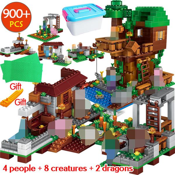 900pcs series village the tree house building blocks compatible sets kits figures toys for children gift 1008
900pcs series village the tree house building blocks compatible sets kits figures toys for children gift 1008