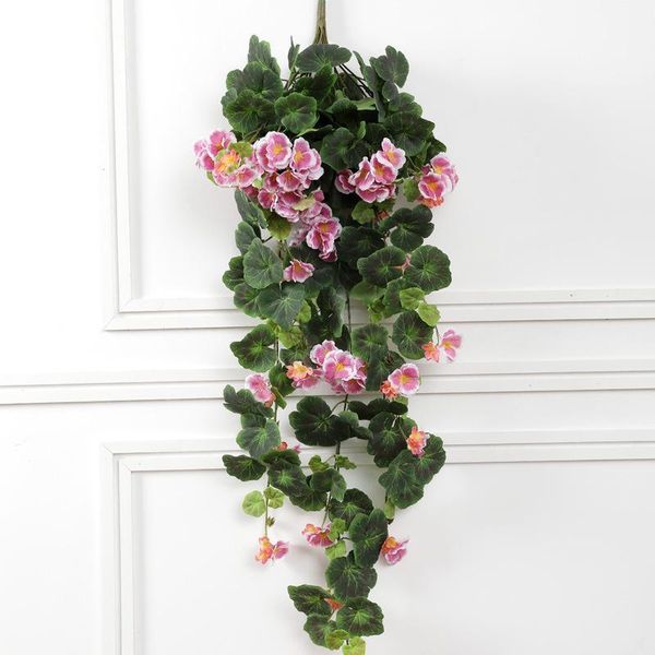decorative flowers & wreaths artificial hydrangea begonia vines plants fake ivy hanging vine home garden wedding party decor1
decorative flowers & wreaths artificial hydrangea begonia vines plants fake ivy hanging vine home garden wedding party decor1