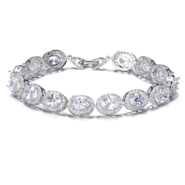 bangle hermosa white zircon shiny fashion fine jewelry bracelet 7'' for woman/lady hs0100b, Black
bangle hermosa white zircon shiny fashion fine jewelry bracelet 7'' for woman/lady hs0100b, Black