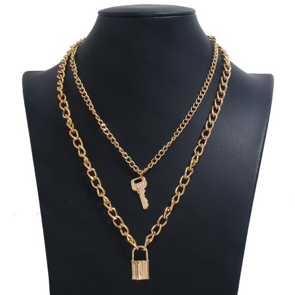 multi layer lock portrait pendants necklaces gold metal key heart necklace new design jewelry, Golden;silver
multi layer lock portrait pendants necklaces gold metal key heart necklace new design jewelry, Golden;silver