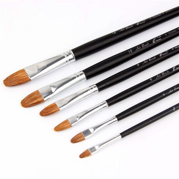 6pcs/Set high-grade Horsehair brush painting brush wholesale acrylic painting pen Kids Watercolor Gouache Painting Art
6pcs/Set high-grade Horsehair brush painting brush wholesale acrylic painting pen Kids Watercolor Gouache Painting Art