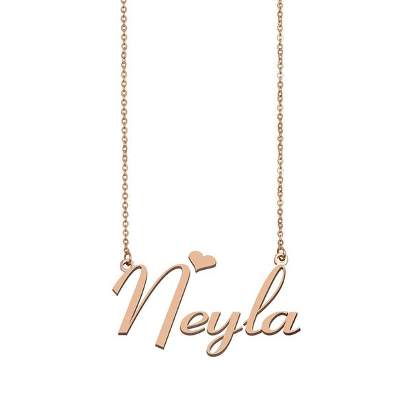 neyla name necklace custom nameplate pendant for women girls birthday gift kids friends jewelry 18k gold plated stainless steel, Silver
neyla name necklace custom nameplate pendant for women girls birthday gift kids friends jewelry 18k gold plated stainless steel, Silver