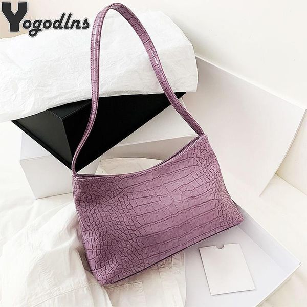 retro alligator pu leather shoulder bags for women 2020 fashion sling handbags and purse travel baguette bags lady armpit
retro alligator pu leather shoulder bags for women 2020 fashion sling handbags and purse travel baguette bags lady armpit
