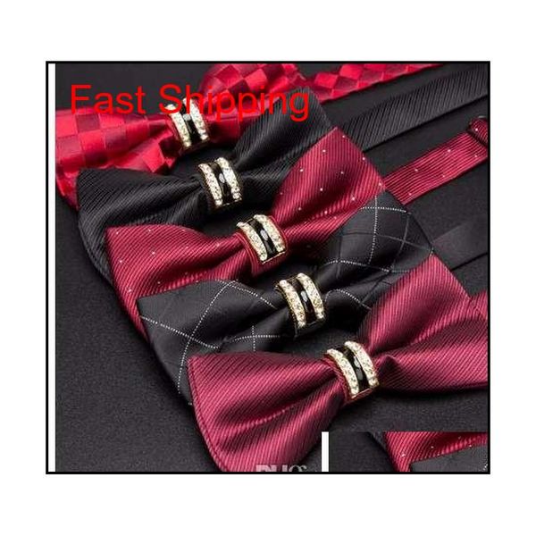 mens bowtie formal stripe luxury rhinestone necktie men's fashion business men wedding bow tie male dress shirt gift ties 9a84b, Black;gray
mens bowtie formal stripe luxury rhinestone necktie men's fashion business men wedding bow tie male dress shirt gift ties 9a84b, Black;gray