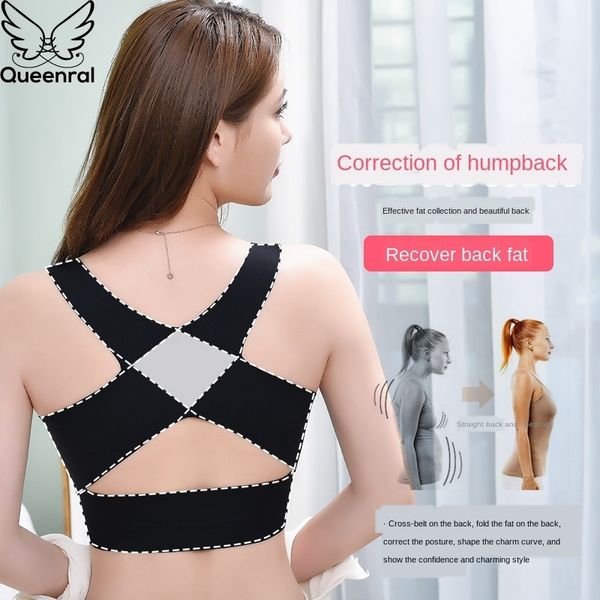 dropshipping bras for women posture corrector seamless push up shockproof sports support fitness vest underwear corset back bra 201202, Red;black
dropshipping bras for women posture corrector seamless push up shockproof sports support fitness vest underwear corset back bra 201202, Red;black