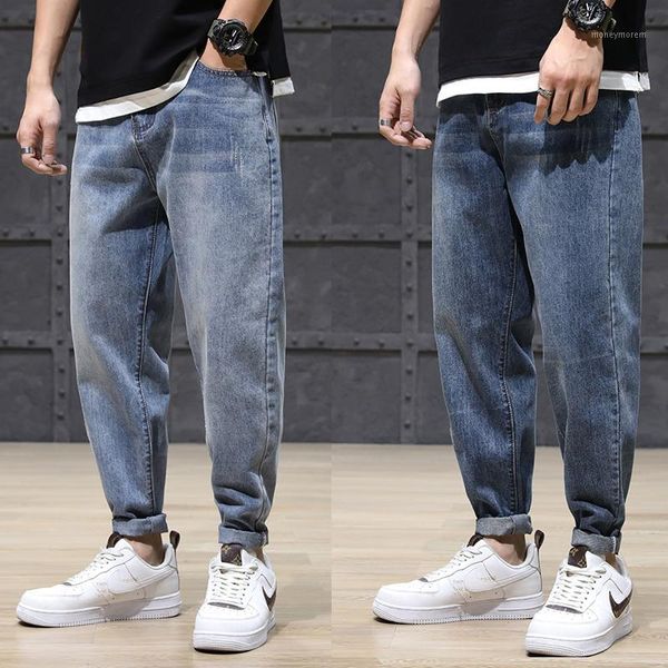 men's jeans japanese vintage fashion men ly designer loose fit ripped harem pants streetwear hip hop wide leg trousers1, Blue
men's jeans japanese vintage fashion men ly designer loose fit ripped harem pants streetwear hip hop wide leg trousers1, Blue