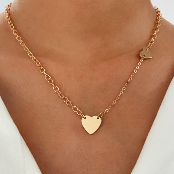 ins style gold color chain heart pendant choker necklace women statement collares bohemia beach jewelry gift, Golden;silver
ins style gold color chain heart pendant choker necklace women statement collares bohemia beach jewelry gift, Golden;silver
