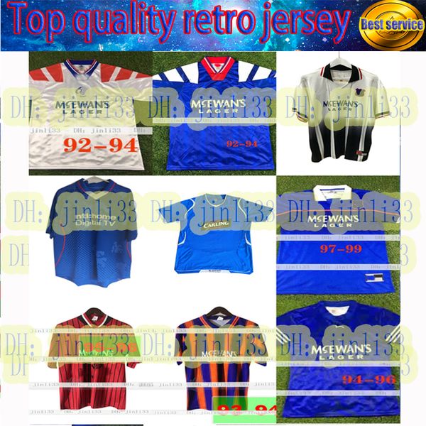 87 90 92 94 96 97 99 01 08 glasgow rangers fc retro soccer jerseys 20 21 gerrard gascoigne laudrup soccer shirts mccoist football uniforms, Black;yellow
87 90 92 94 96 97 99 01 08 glasgow rangers fc retro soccer jerseys 20 21 gerrard gascoigne laudrup soccer shirts mccoist football uniforms, Black;yellow