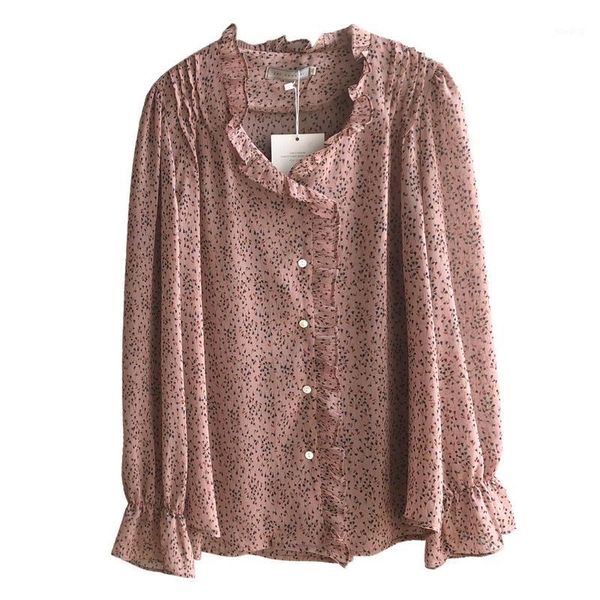 women blouses 2020 new fashion chiffon floral blouses female long butterfly sleeve korean style sping sweet print shirts women1, White
women blouses 2020 new fashion chiffon floral blouses female long butterfly sleeve korean style sping sweet print shirts women1, White