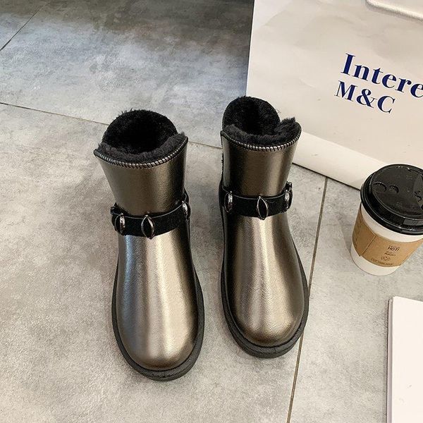 short plush keep warm snow boots fashion round toe low-heeled ankle boots winter solid color women shoes zapatillas mujer 2021, Black
short plush keep warm snow boots fashion round toe low-heeled ankle boots winter solid color women shoes zapatillas mujer 2021, Black