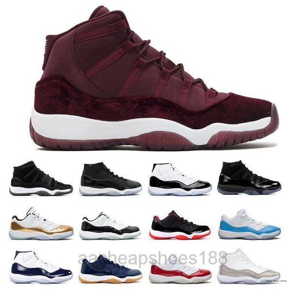 men basketballs shoes jumpman 11 11s sneakers 25th anniversary heiress night maroon bred cool grey concord 45 low legend blue mens fdc6
men basketballs shoes jumpman 11 11s sneakers 25th anniversary heiress night maroon bred cool grey concord 45 low legend blue mens fdc6