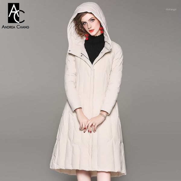 autumn winter woman outwear white duck down fill coat with hood pockets fashion casual a-line down fill black beige winter coat1
autumn winter woman outwear white duck down fill coat with hood pockets fashion casual a-line down fill black beige winter coat1