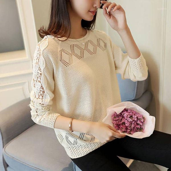 fashion women spring autumn pullovers long sleeve slim lady's knitted sweaters lace style womens hollow out pullovers white1, White;black
fashion women spring autumn pullovers long sleeve slim lady's knitted sweaters lace style womens hollow out pullovers white1, White;black