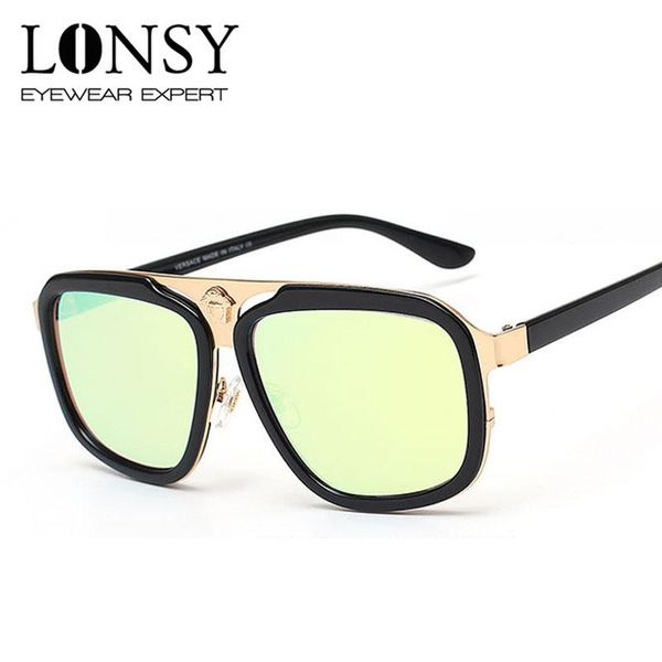 sunglasses lonsy 2021 women mirror lens glasses fashion designer sun, White;black
sunglasses lonsy 2021 women mirror lens glasses fashion designer sun, White;black