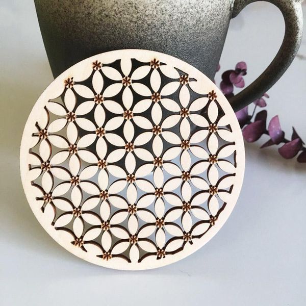 party favor flower of life wooden , drink holder wood gift, water harmoniser spiritual beverage beermat
party favor flower of life wooden , drink holder wood gift, water harmoniser spiritual beverage beermat