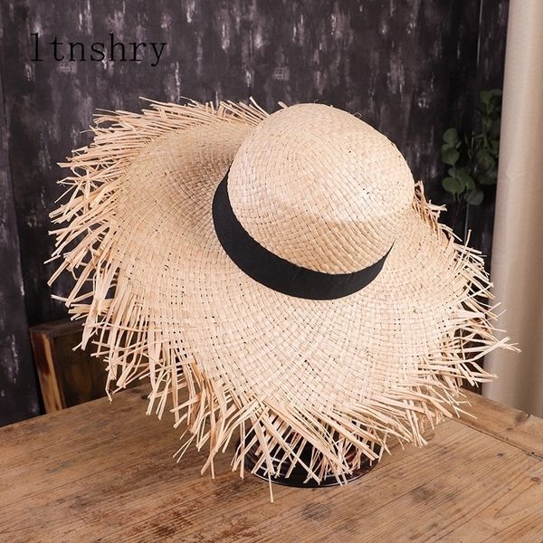 summer sun hat with a wide brim women ribbon beach holiday ladies raffia straw hat fringe fashion women beach hats gorra hombre t200602, Blue;gray
summer sun hat with a wide brim women ribbon beach holiday ladies raffia straw hat fringe fashion women beach hats gorra hombre t200602, Blue;gray