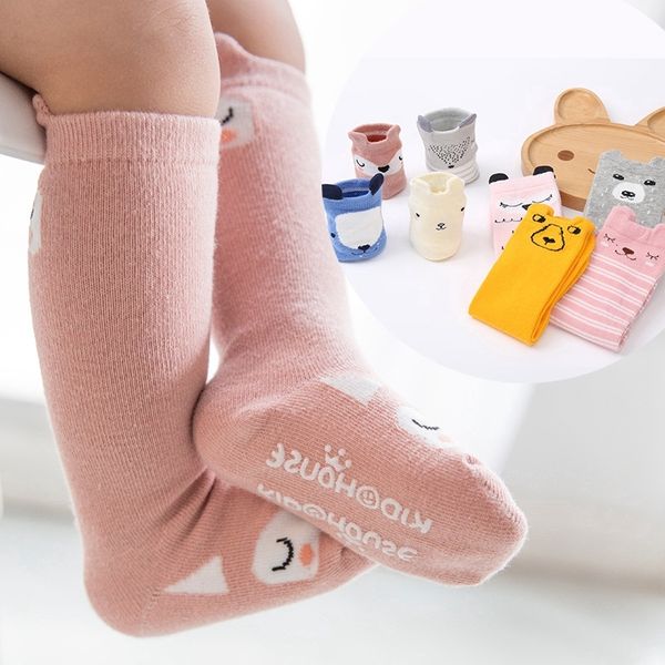 cute baby anti-slip носки boy girl моды чулки мультфильм хлопка животных длинные пробки носок новорожденный y201009, Pink;yellow 
cute baby anti-slip носки boy girl моды чулки мультфильм хлопка животных длинные пробки носок новорожденный y201009, Pink;yellow