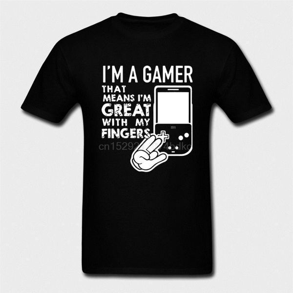 men tshirt im a gamer that means im great with my fingers t shirts t shirt women t-shirt tees, White;black
men tshirt im a gamer that means im great with my fingers t shirts t shirt women t-shirt tees, White;black