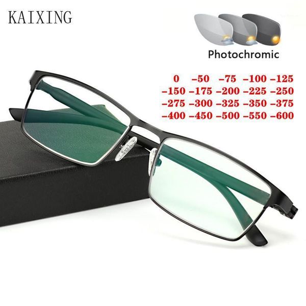 kaixing pchromic myopia glasses men's super light frame students prescription -0.5 -0.75 to -6.0 nearsight eye glasses1, White;black
kaixing pchromic myopia glasses men's super light frame students prescription -0.5 -0.75 to -6.0 nearsight eye glasses1, White;black