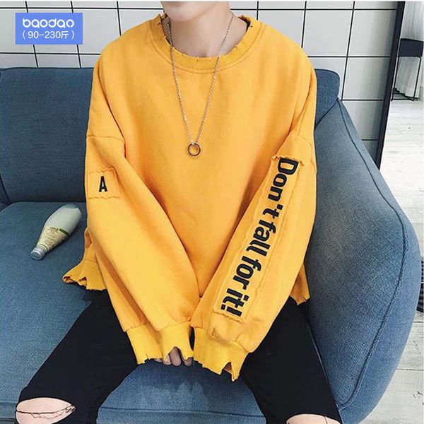 couple's sweater men's fashion brand fat ins large size loose casual autumn winter long sleeve coat, Black
couple's sweater men's fashion brand fat ins large size loose casual autumn winter long sleeve coat, Black