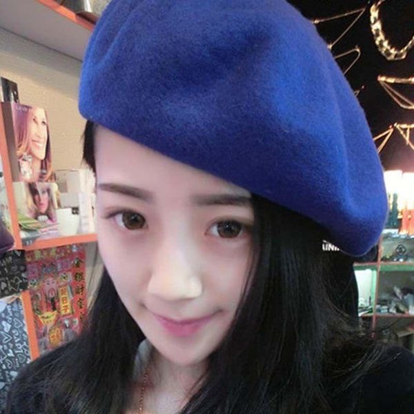 berets 2021 women hats boina wool sweet made of natural fur superstar warm flat caps spring and autumn for, Blue;gray
berets 2021 women hats boina wool sweet made of natural fur superstar warm flat caps spring and autumn for, Blue;gray