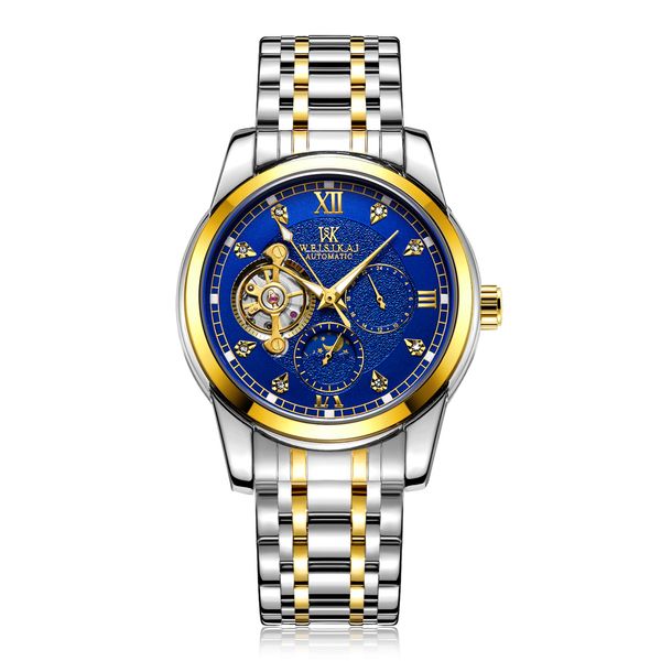 european and american fashion highend swiss genuine weisikai weikai watch mens mechanical watch tourbillon automatic mechanical watch, Slivery;brown
european and american fashion highend swiss genuine weisikai weikai watch mens mechanical watch tourbillon automatic mechanical watch, Slivery;brown