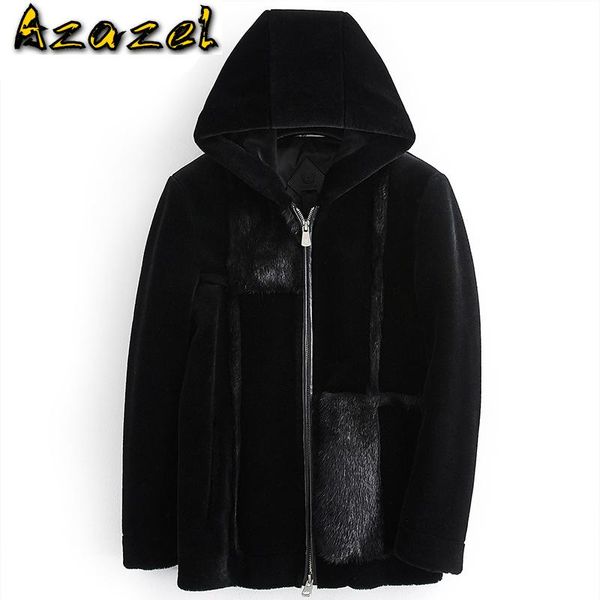 azazel new real fur coat men winter sheep shearling wool down jacket hooded mens mink coat muts doudoune homme lbl-98003 kj1338, Black
azazel new real fur coat men winter sheep shearling wool down jacket hooded mens mink coat muts doudoune homme lbl-98003 kj1338, Black