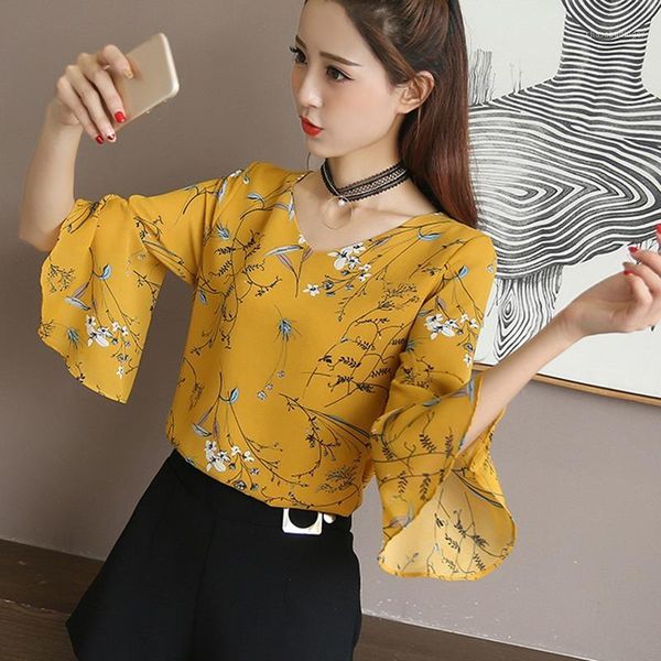 summer blouse women fashion horn sleeve chiffon shirt women loose patchwork blusa feminina femme shirts1, White
summer blouse women fashion horn sleeve chiffon shirt women loose patchwork blusa feminina femme shirts1, White