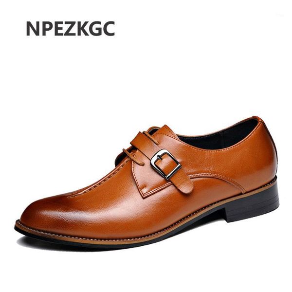 dress shoes npezkgc men brogue loafers metal buckle leather brand bullock business black brown male footwear big size 38~48 trend1
dress shoes npezkgc men brogue loafers metal buckle leather brand bullock business black brown male footwear big size 38~48 trend1