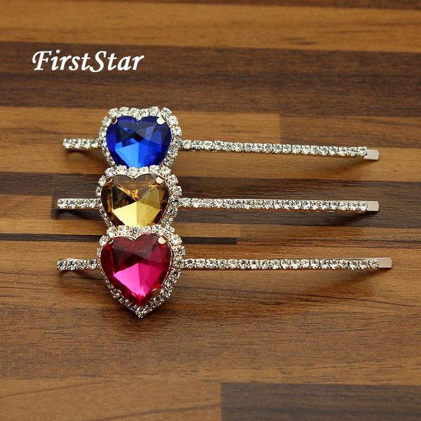 1 pair firststar trendy shining rhinestone heart luxury hair clip royal blue crystal women hair barrette jewelry accessories, Golden;silver
1 pair firststar trendy shining rhinestone heart luxury hair clip royal blue crystal women hair barrette jewelry accessories, Golden;silver