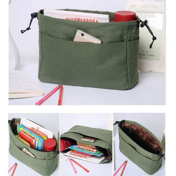 selling canvas purse organizer bag insert with compartments makeup travel storage handbag -b51 cosmetic bags & cases
selling canvas purse organizer bag insert with compartments makeup travel storage handbag -b51 cosmetic bags & cases