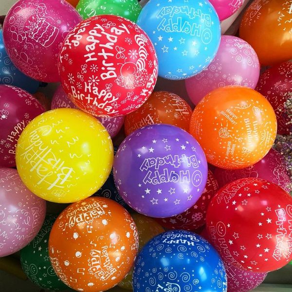 party decoration 100pcs happy birthday printed balloon 12 inch fullprint latex balloons full print in multicolor
party decoration 100pcs happy birthday printed balloon 12 inch fullprint latex balloons full print in multicolor