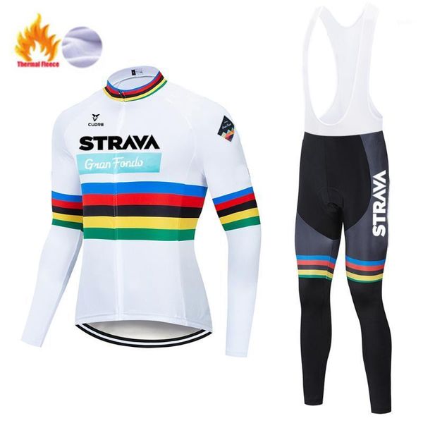 2020 classic white winter thermal fleece cycling jersey sets ropa ciclismo men long sleeve mtb bike clothes outdoor sports shirt1, Black;blue
2020 classic white winter thermal fleece cycling jersey sets ropa ciclismo men long sleeve mtb bike clothes outdoor sports shirt1, Black;blue