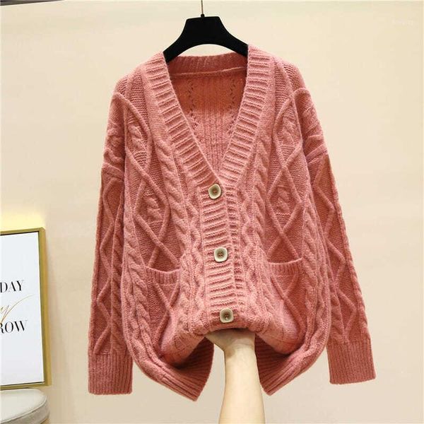 women 2020 spring autumn fashion solid color sweater cardigan double pockets female knitted ladies casual loose overcoat g421, White
women 2020 spring autumn fashion solid color sweater cardigan double pockets female knitted ladies casual loose overcoat g421, White