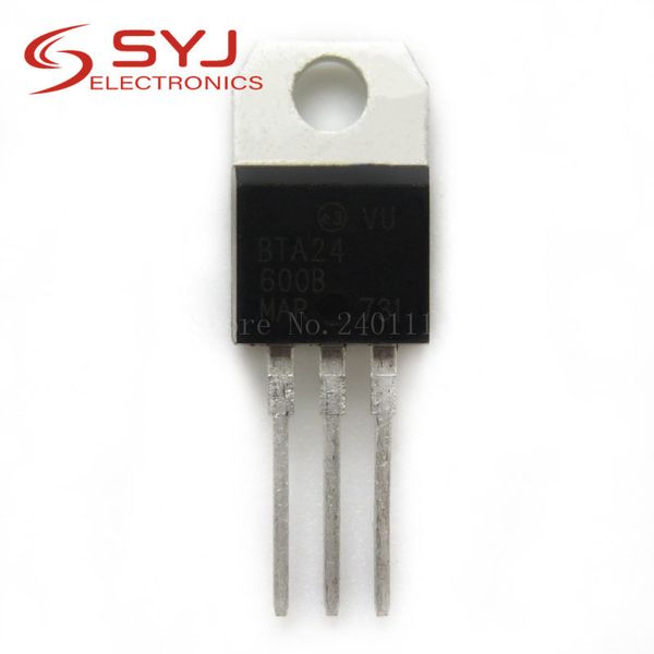10pcs / серия bta24-600b bta24-600 bta24 симисторов 25 amp 600 volt zu-220 новый оригинальный в наличии
10pcs / серия bta24-600b bta24-600 bta24 симисторов 25 amp 600 volt zu-220 новый оригинальный в наличии