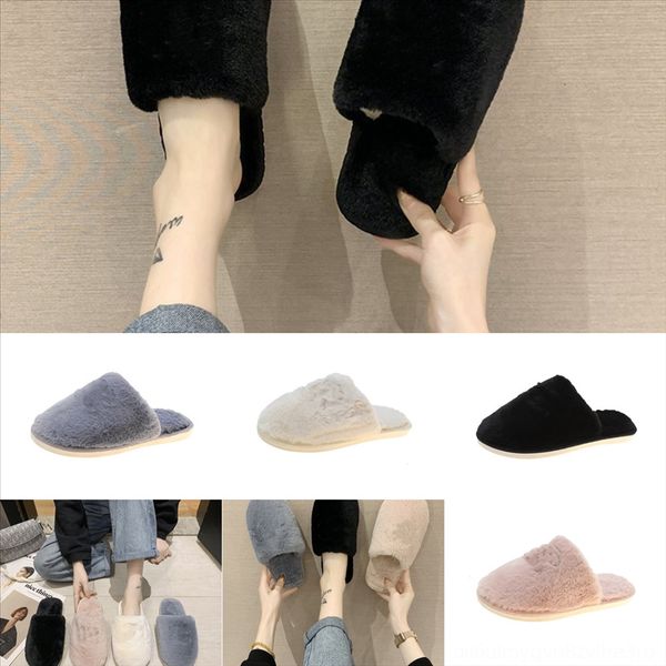 v3std winer indoor plus plush soft slipper mute flats size bedroom warm bottom shoes ladies home plush, Black
v3std winer indoor plus plush soft slipper mute flats size bedroom warm bottom shoes ladies home plush, Black