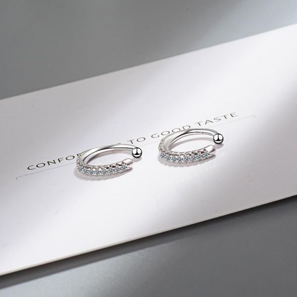 2 pcs/bag earcuff clip on earrings for girl cz ear cuff non pierced earring no without hole women cartilage jlldaw, Silver
2 pcs/bag earcuff clip on earrings for girl cz ear cuff non pierced earring no without hole women cartilage jlldaw, Silver